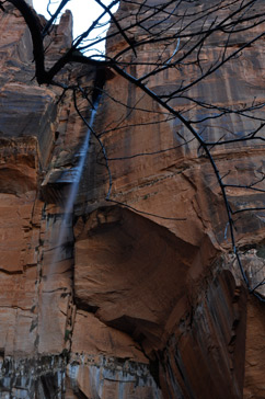 Emerald Pools waterfalls - Zion National Park